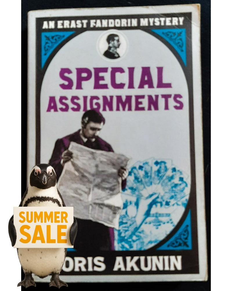 Front Cover Of Bestselling Book Special Assignments: Erast Fandorin 5: The Further Adventures Of Erast Fandorin (Akunin, Boris)