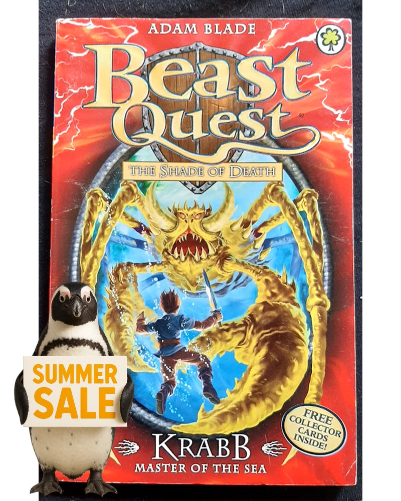 Front Cover Of Krabb Master of the Sea (Beast Quest #25) (Adam Blade)