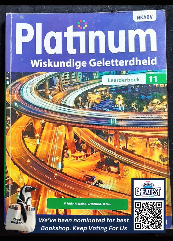 Platinum Wiskundige Geletterdheid Grade 11 Leerderboek (V. Frith)