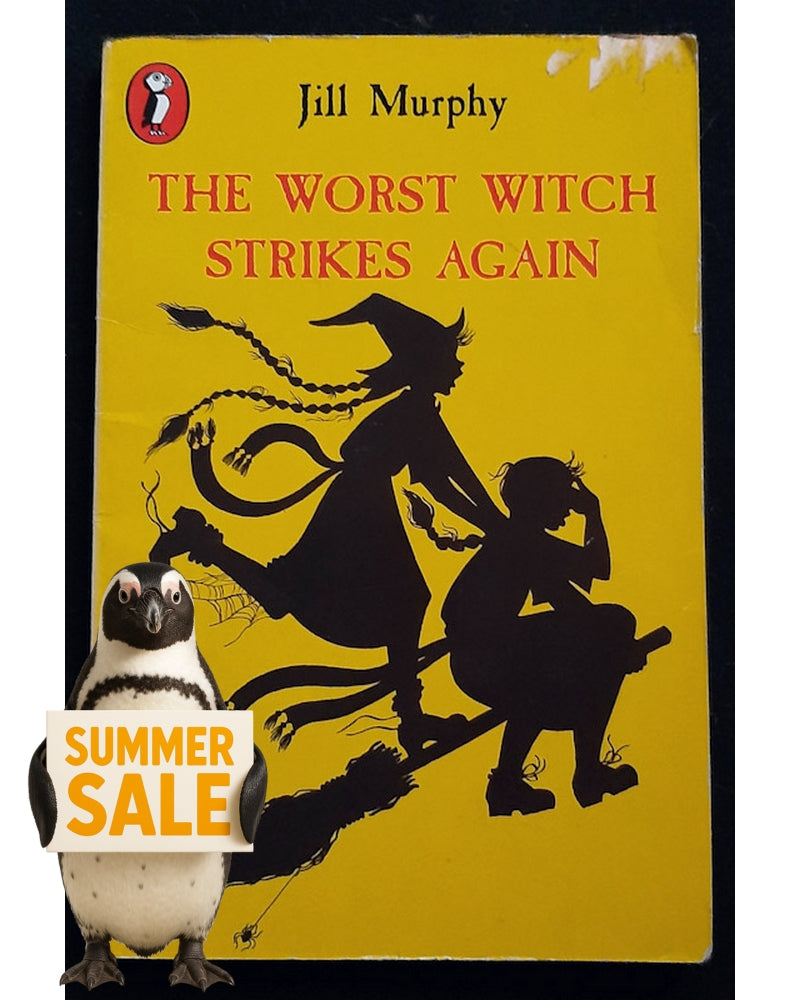 Front Cover Of The Worst Witch Strikes Again (The Worst Witch #2) (Jill Murphy)