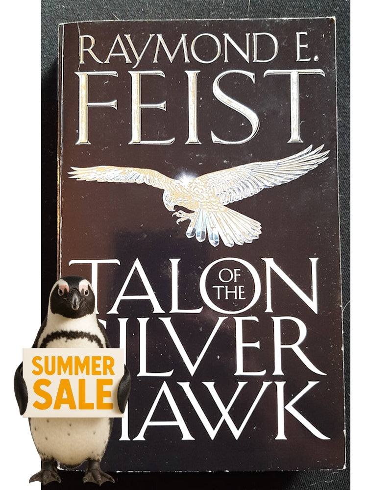 Front Cover Of Talon of the Silver Hawk (Conclave of Shadows #1) (Raymond E. Feist)