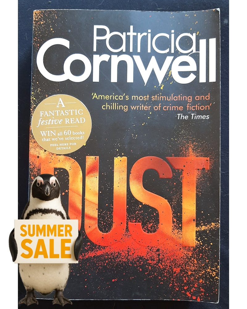 Front Cover Of Dust (Kay Scarpetta #21) (Patricia Cornwell)