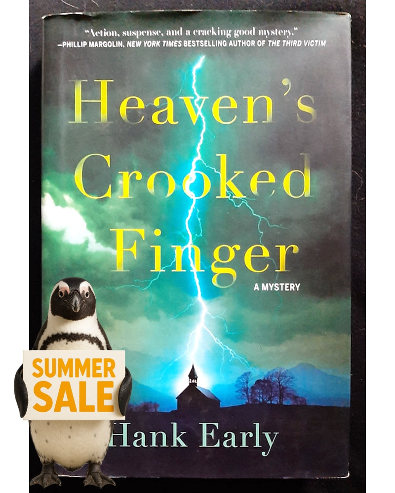 Front Cover Of Heaven's Crooked Finger (Earl Marcus #1) (Hank Early)