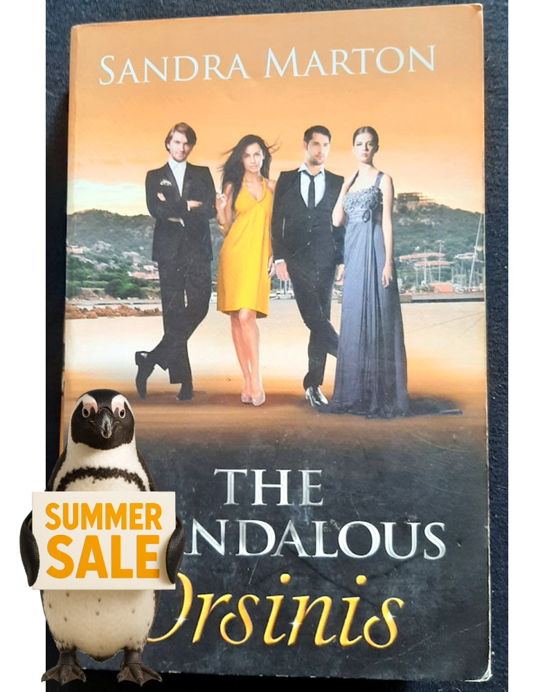 Front Cover Of The Scandalous Orsinis (Orsini Brothers #1, 3, 4) (Sandra Marton)