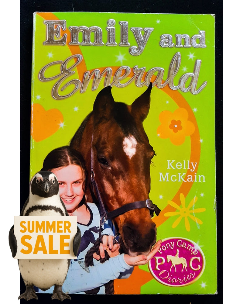 Front Cover Of Emily and Emerald (Pony Camp Diaries #6) (Kelly McKain)