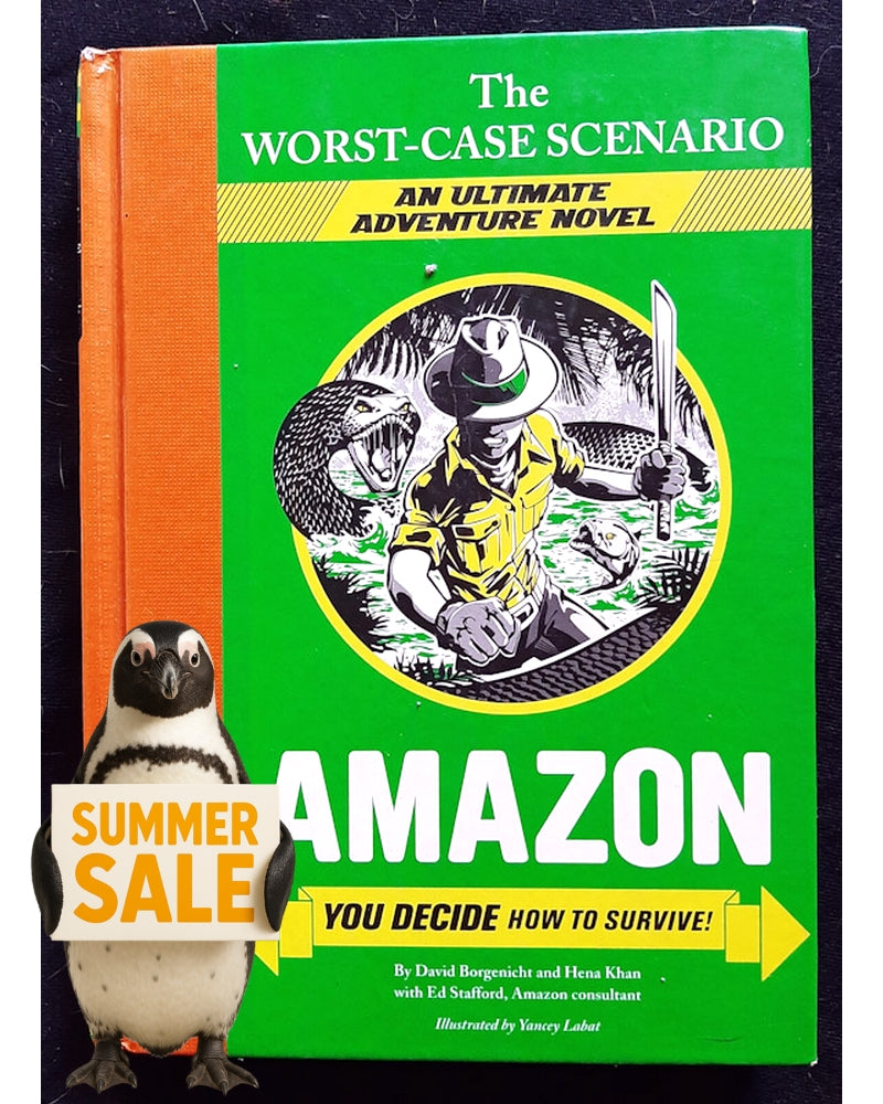 Front Cover Of Amazon: You Decide How to Survive! (The Worst-Case Scenario Ultimate Adventure) (David Borgenicht)