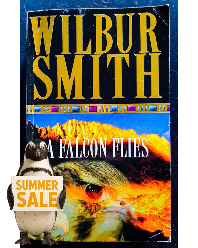 Front Cover Of A Falcon Flies (Ballantyne #1) (Wilbur Smith)