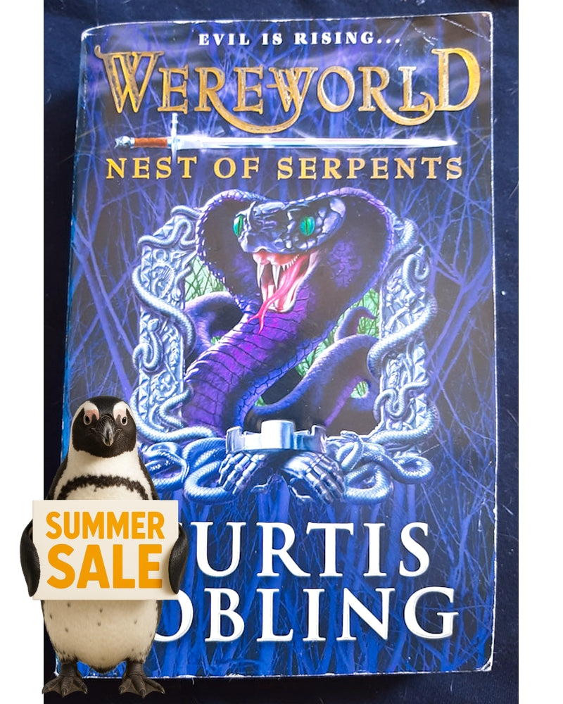 Front Cover Of Nest of Serpents (Wereworld #4) (Curtis Jobling)