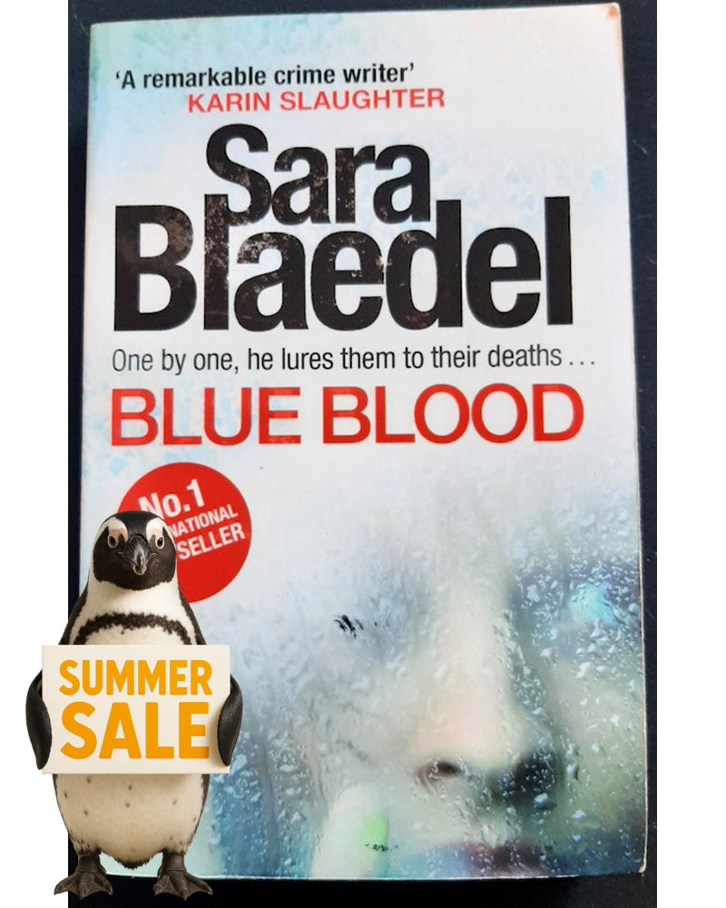 Front Cover Of Blue Blood (Homicide Trilogy #2) (Sara Blaedel)