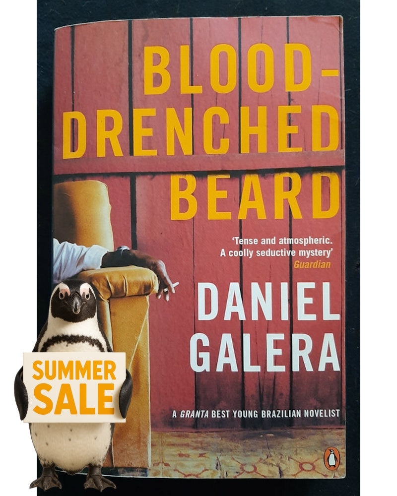 Front Cover Of Blood-Drenched Beard (Daniel Galera)