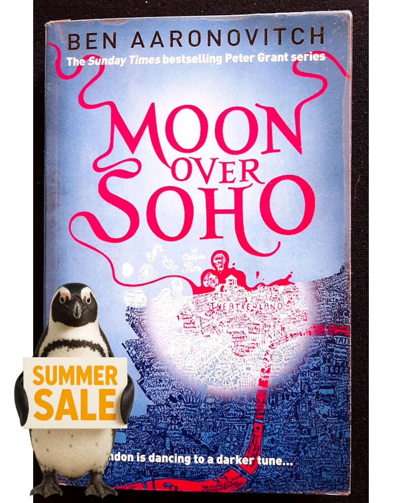 Front Cover Of Moon Over Soho (Rivers of London #2) (Ben Aaronovitch)
