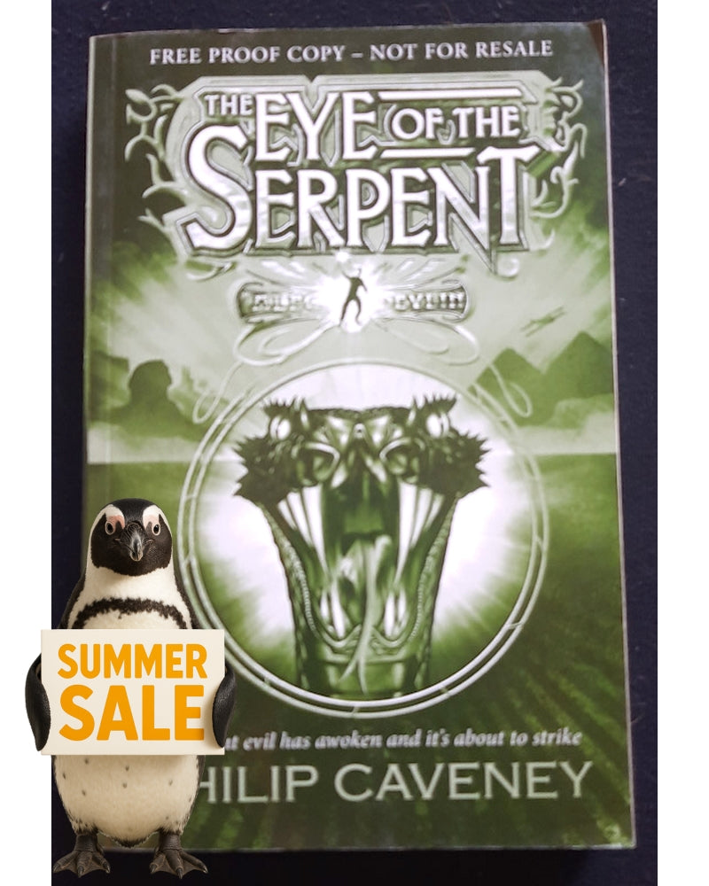 Front Cover Of The Eye of the Serpent (Alec Devlin #1) (Philip Caveney)