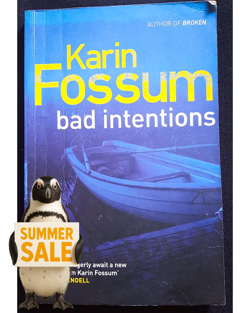Front Cover Of Bad Intentions (Konrad Sejer #9) (Karin Fossum)