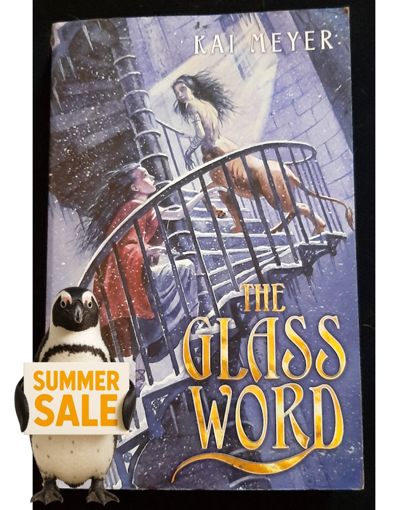 Front Cover Of The Glass Word (Merle-Trilogie #3) (Kai Meyer)