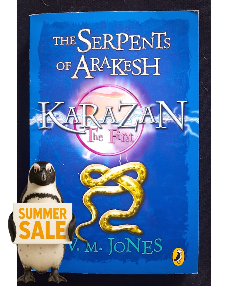Front Cover Of The Serpents of Arakesh (Karazan Quartet #1) (V. M. Jones)