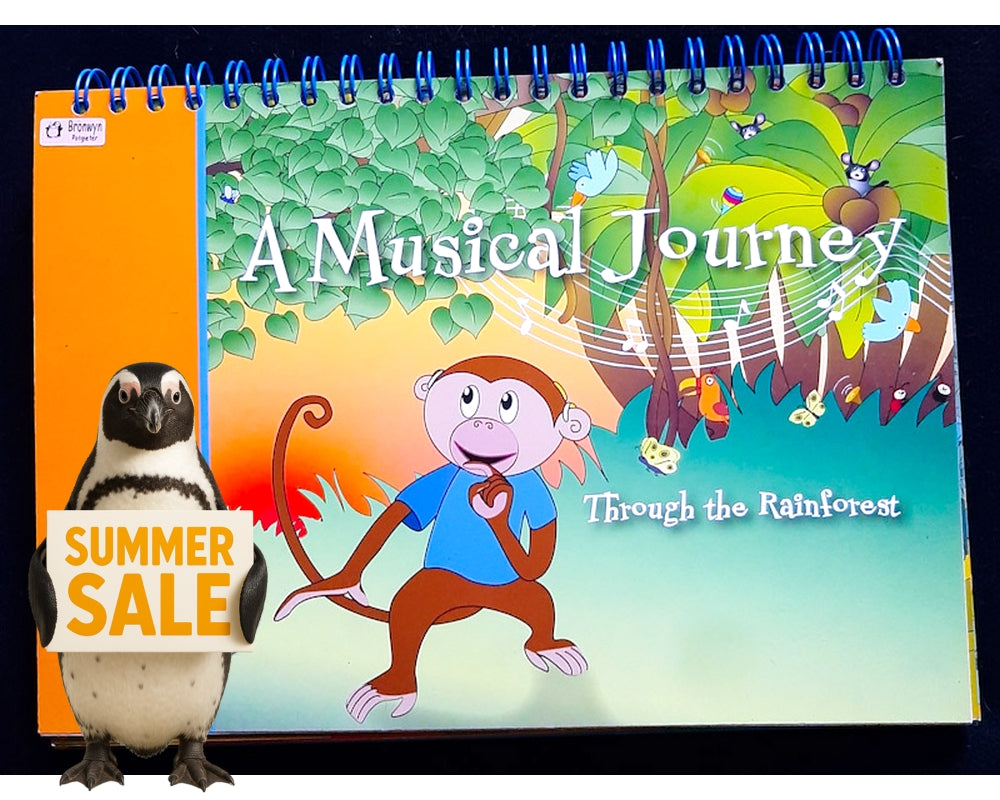 Front Cover Of A Musical Journey, Through the Rainforest (No CD) (Extra Large Springound)