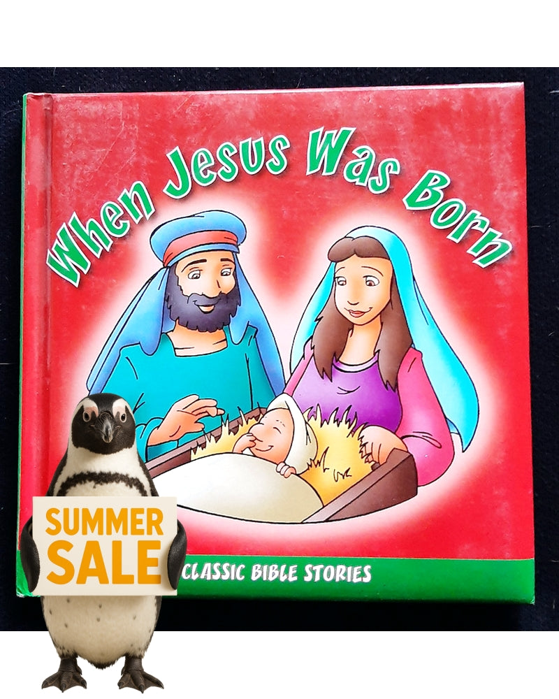 Front Cover Of When Jesus was Born (Small Hardcover)