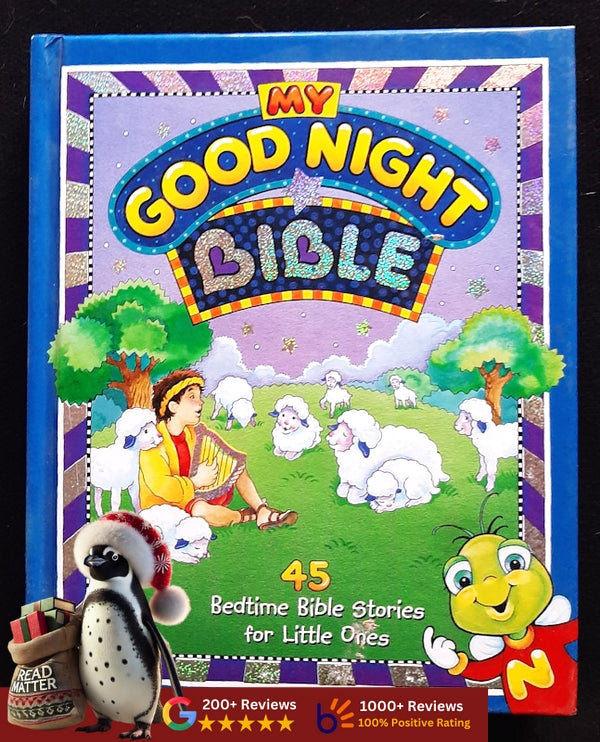 My Good Night Bible: 45 Bedtime Bible Stories For Little Ones (Hardcover, Medium)