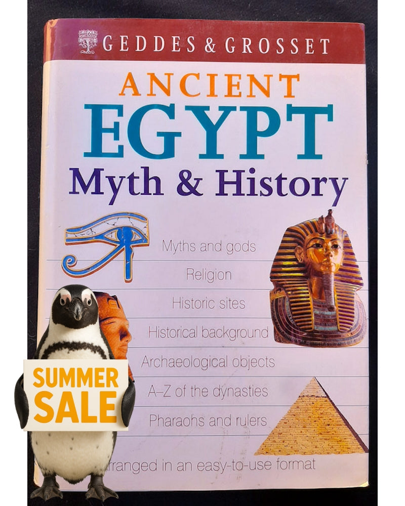 Front Cover Of Ancient Egypt Myth & History (Geddes and Grosset)