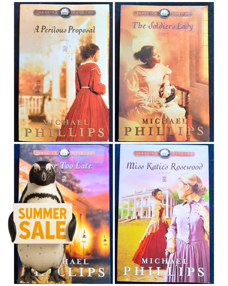 Front Cover Of Carolina Cousins Series (Books 1 - 4) (Michael Phillips)