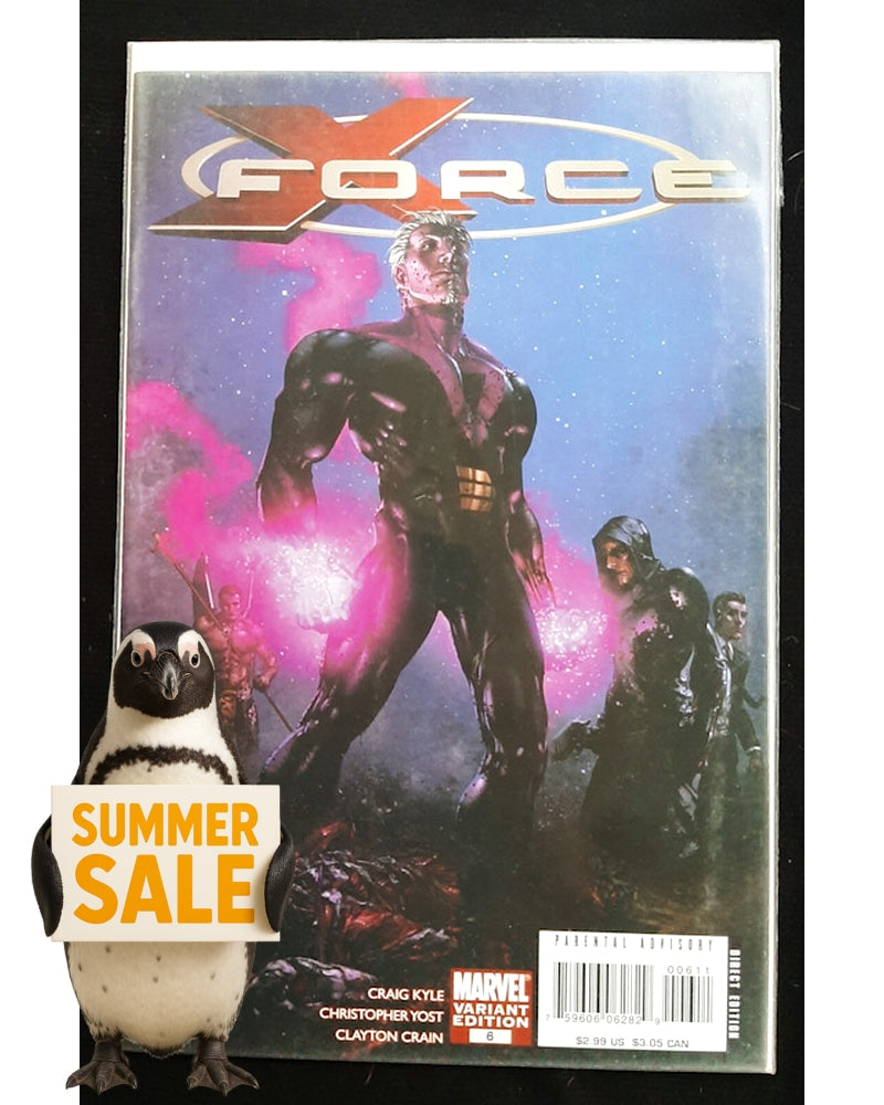 Front Cover Of Xforce 6 (Marvel)