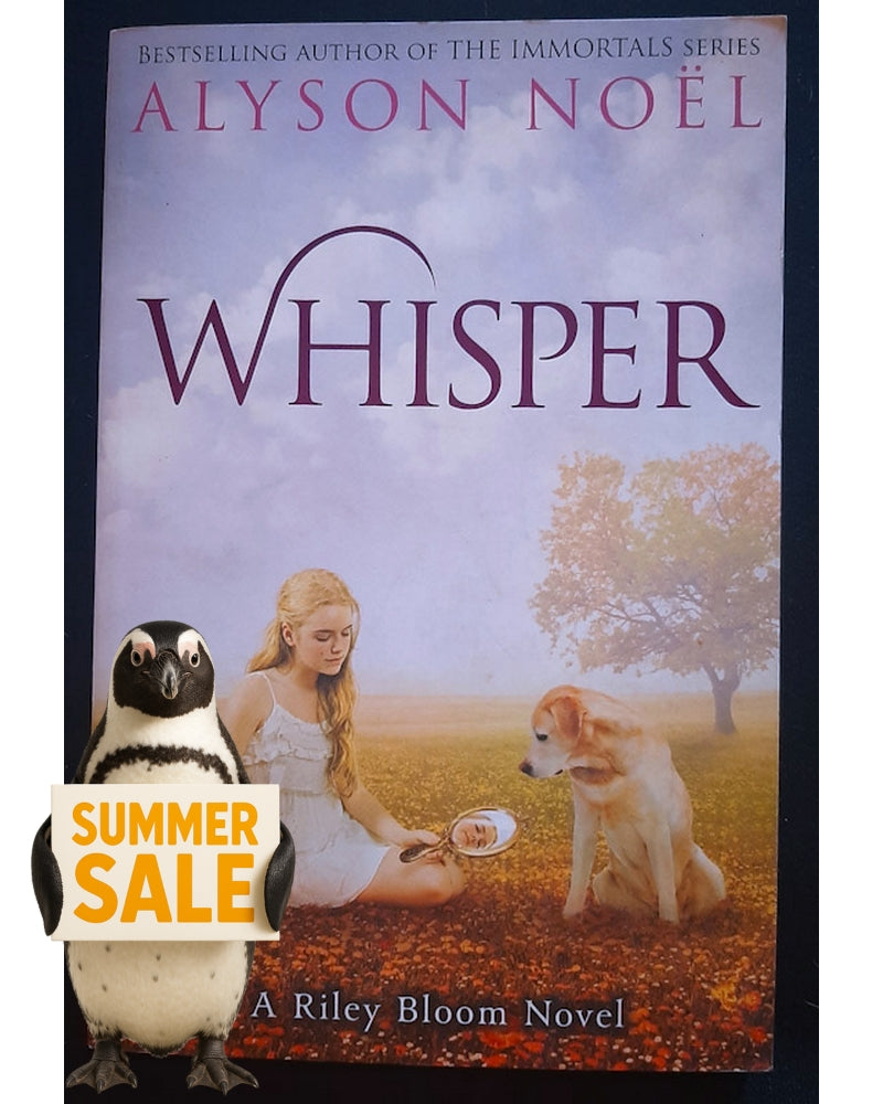 Front Cover Of Whisper (Riley Bloom #4) (Alyson Noel)