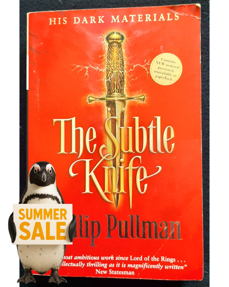 Front Cover Of The Subtle Knife (His Dark Materials #2) (Philip Pullman)
