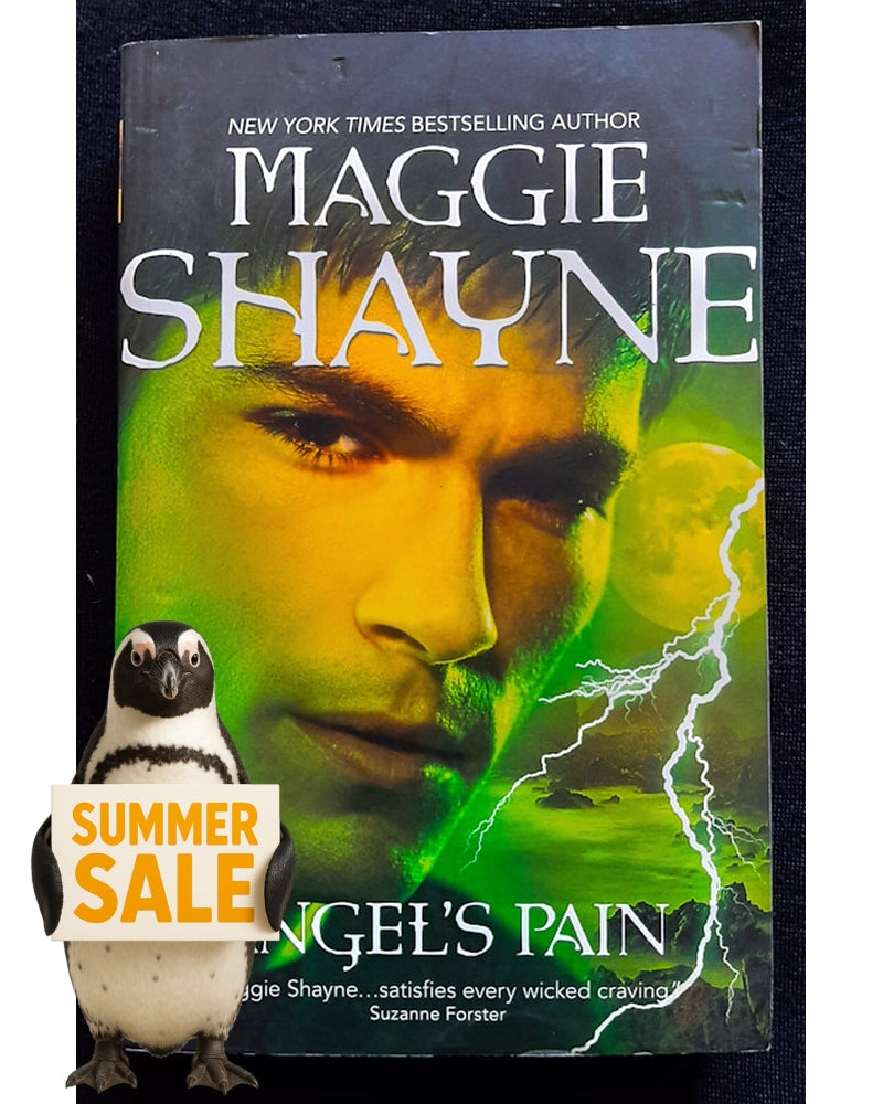 Front Cover Of Angel's Pain (Wings in the Night #12) (Maggie Shayne)