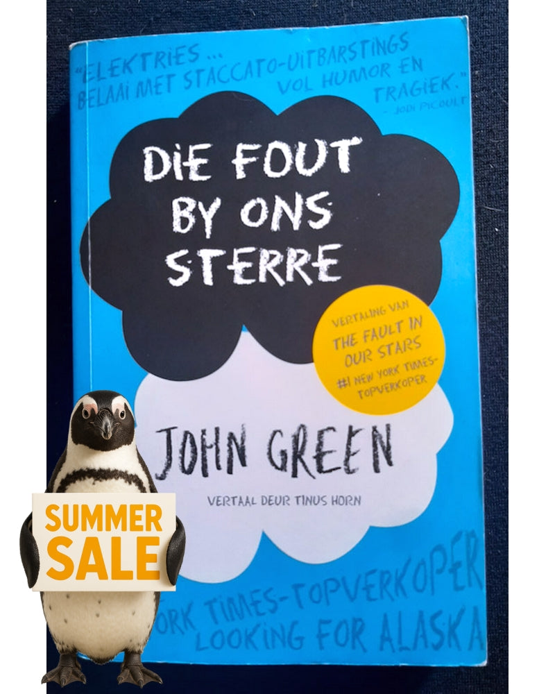 Front Cover Of Die Fout by ons Sterre (John Green)