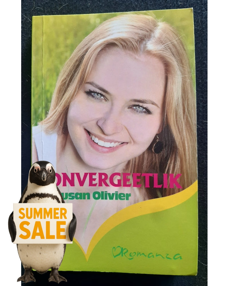 Front Cover Of Onvergeetlik (Susan Olivier)