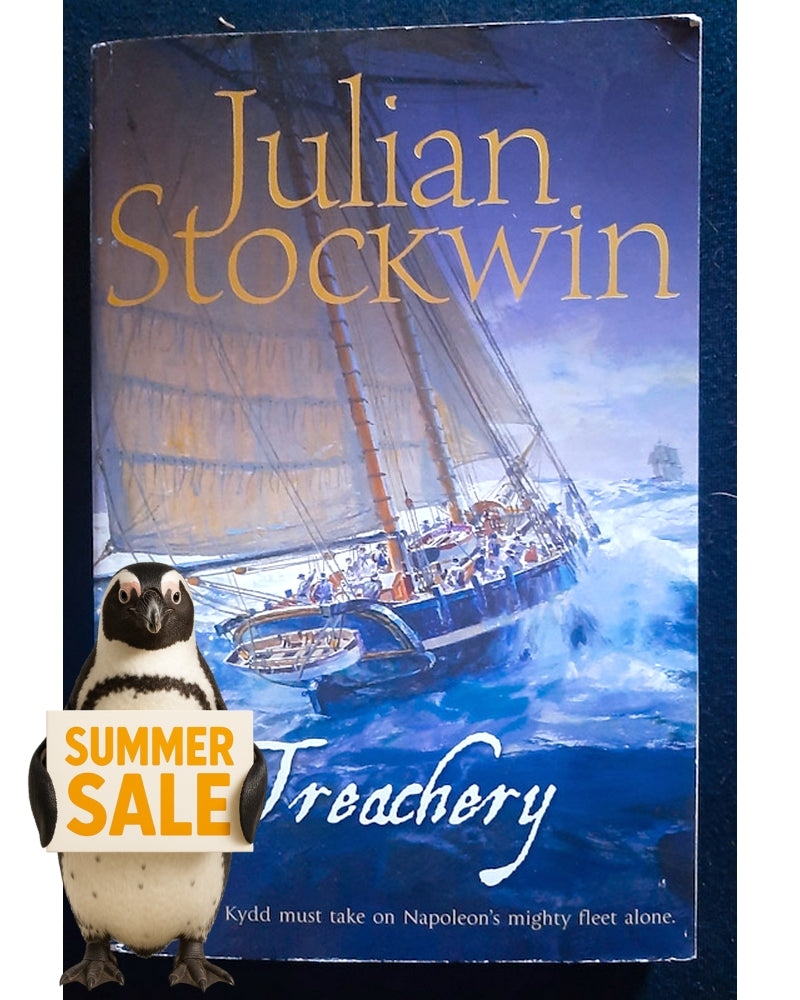 Front Cover Of Treachery (Thomas Kydd #9) (Julian Stockwin)