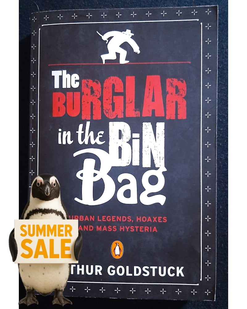 Front Cover Of The Burglar in the Bin Bag (Arthur Goldstuck)
