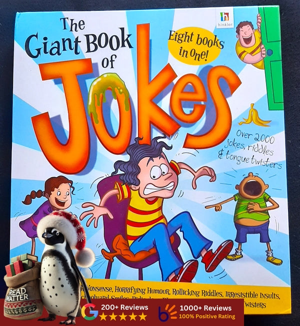 The Giant Book Of Jokes Eight Books In One! (Binder, Extra Large Hardcover Ring)