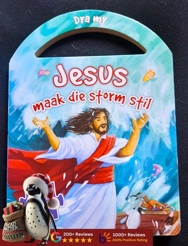 Jesus Maak Die Storm Stil (N Legkaart Storieboek) (Hardcover, Large)