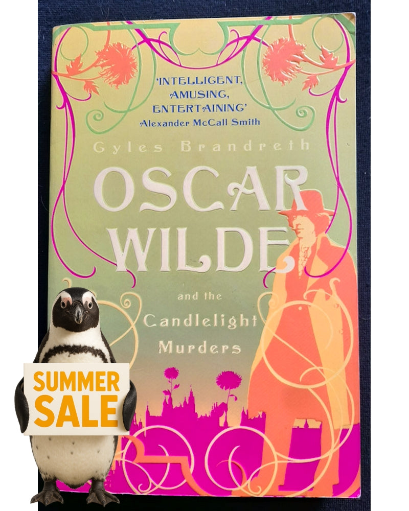 Front Cover Of Oscar Wilde and the Candlelight Murders (Oscar Wilde Murder Mysteries #1) (Gyles Brandreth)