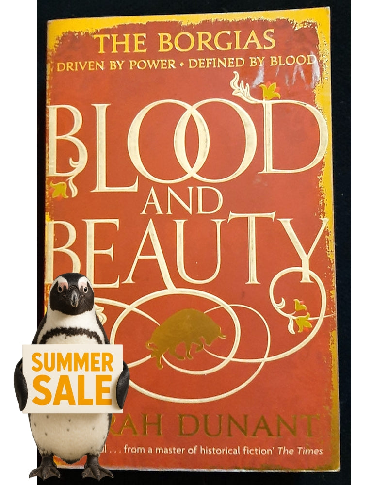 Front Cover Of Blood & Beauty: The Borgias (Borgias #1) (Sarah Dunant)