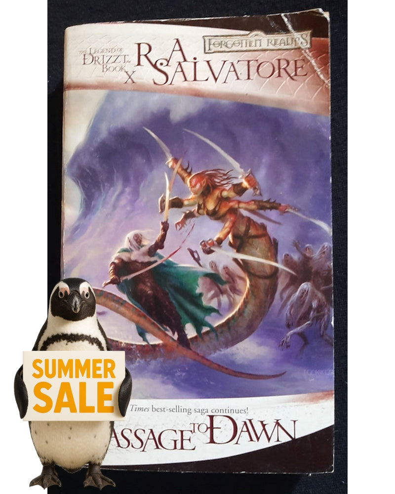 Front Cover Of Passage to Dawn (Legacy of the Drow #4) (RA SALVATORE)