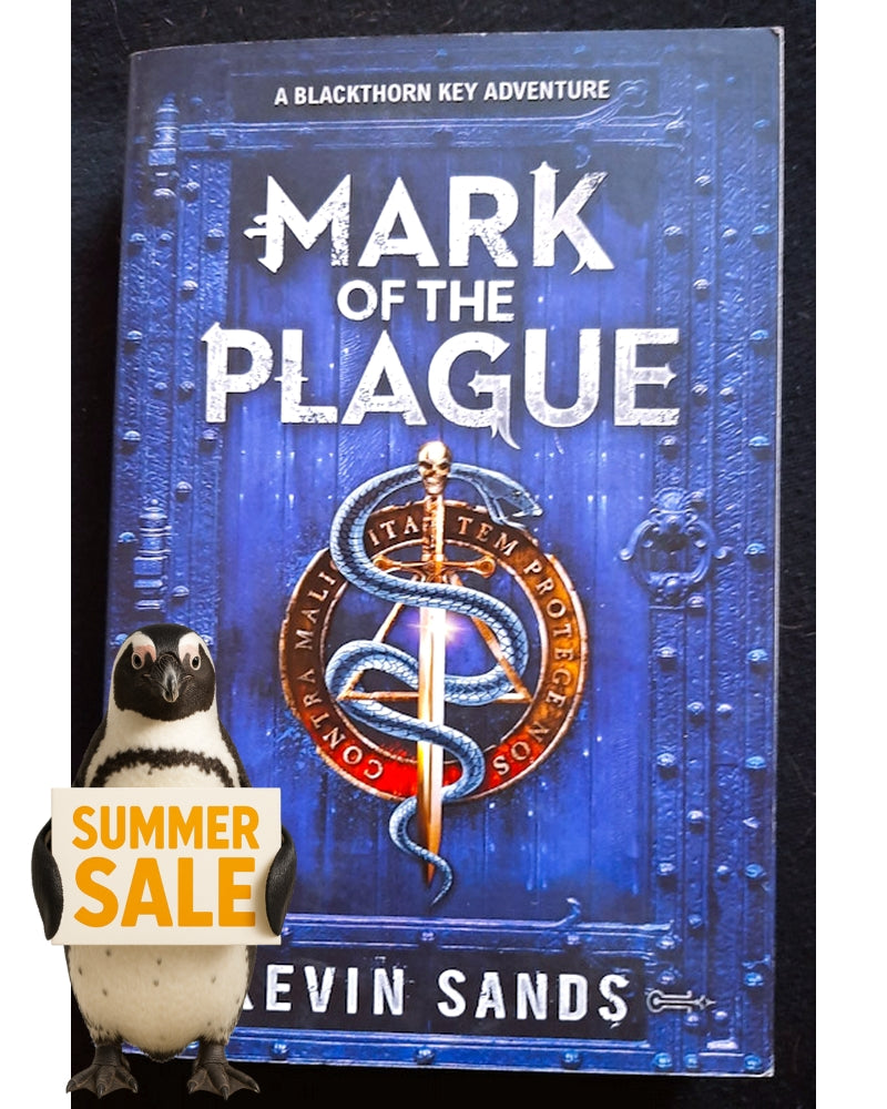 Front Cover Of Mark of the Plague (The Blackthorn Key #2) (Kevin Sands)