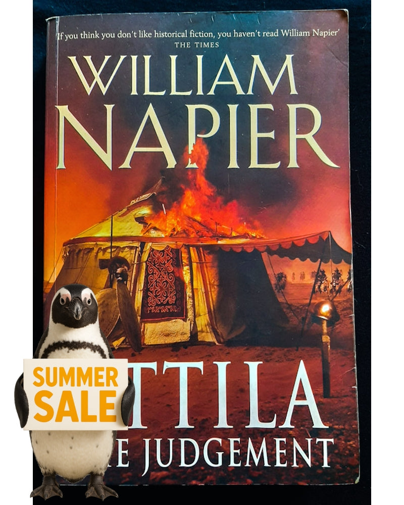 Front Cover Of Attila: The Judgement (Attila Trilogy #3) (William Napier)