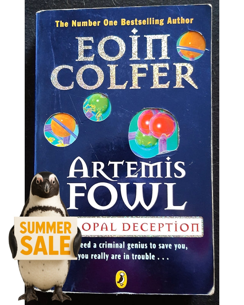 Front Cover Of The Opal Deception (Artemis Fowl #4) (Eoin Colfer)