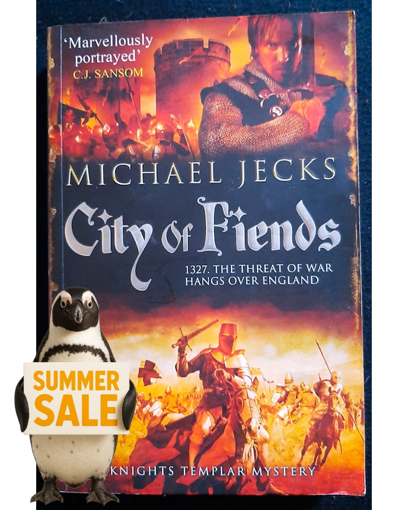 Front Cover Of City of Fiends (Knights Templar #31) (Michael Jecks)