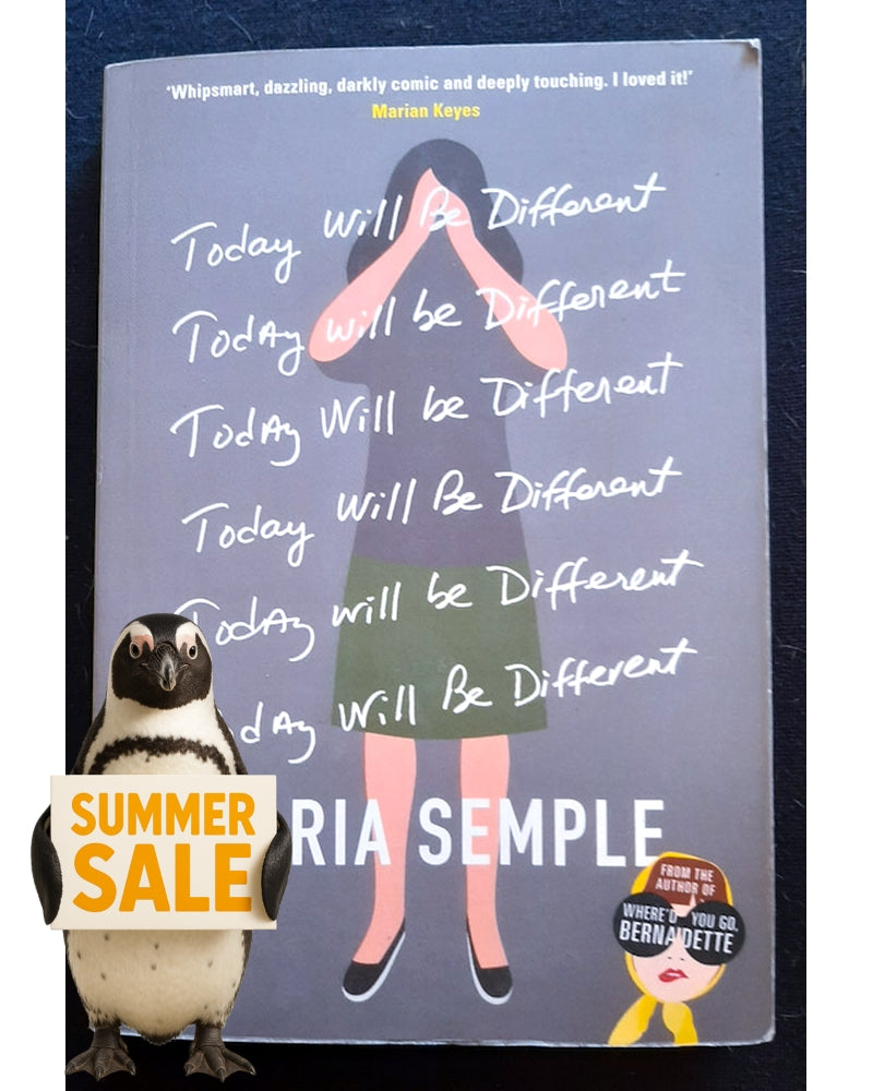 Front Cover Of Today Will Be Different (Maria Semple)