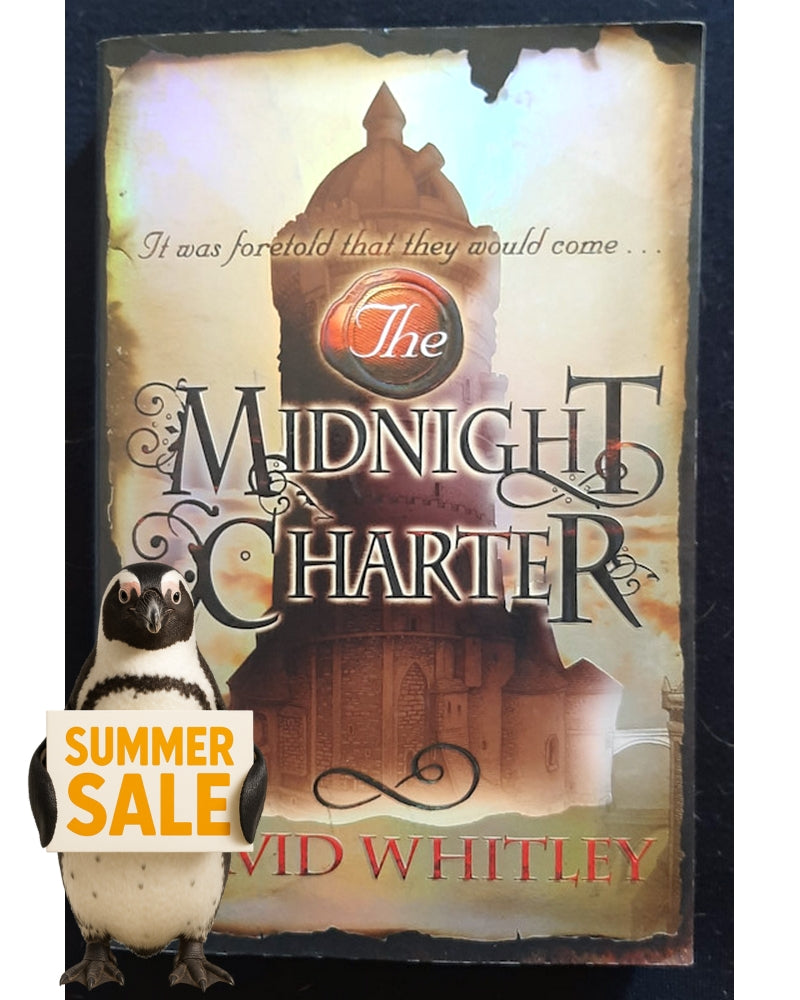 Front Cover Of The Midnight Charter (The Agora Trilogy #1) (David Whitley)
