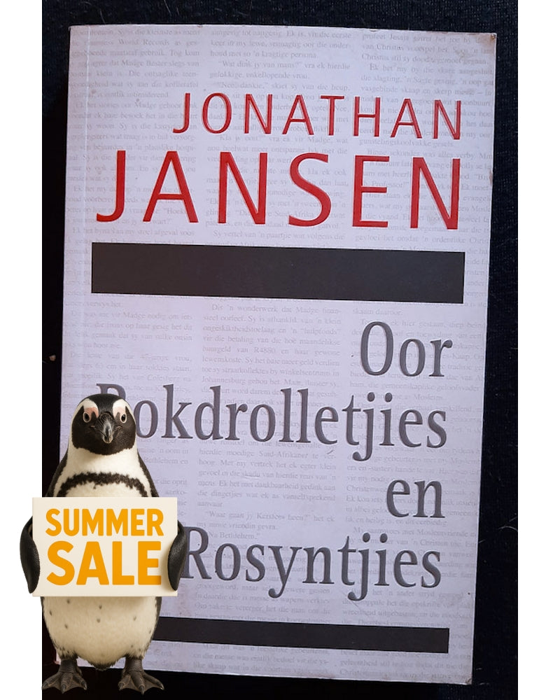 Front Cover Of Oor Bokdrolletjies En Rosyntjies (Jonathan Jansen)