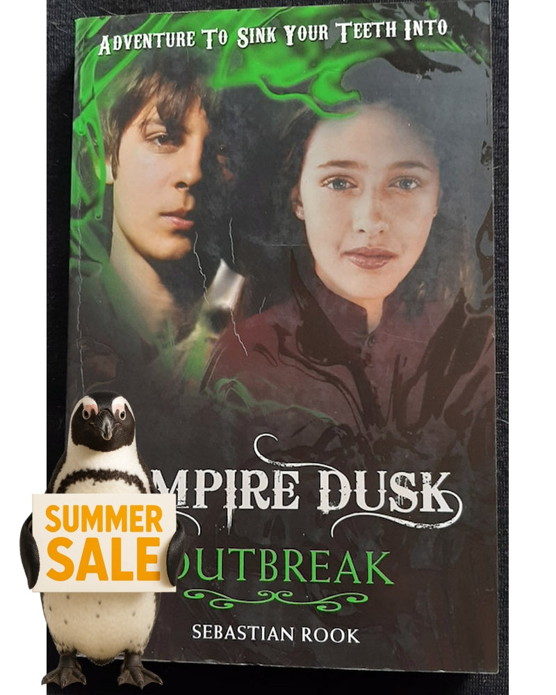 Front Cover Of Outbreak (Vampire Plagues #4) (Sebastian Rook)