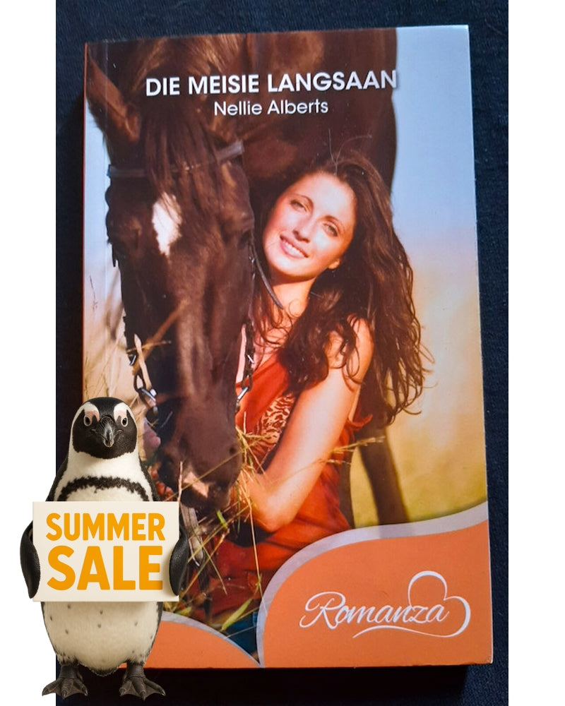 Front Cover Of Die meisie langsaan (Nellie Alberts)