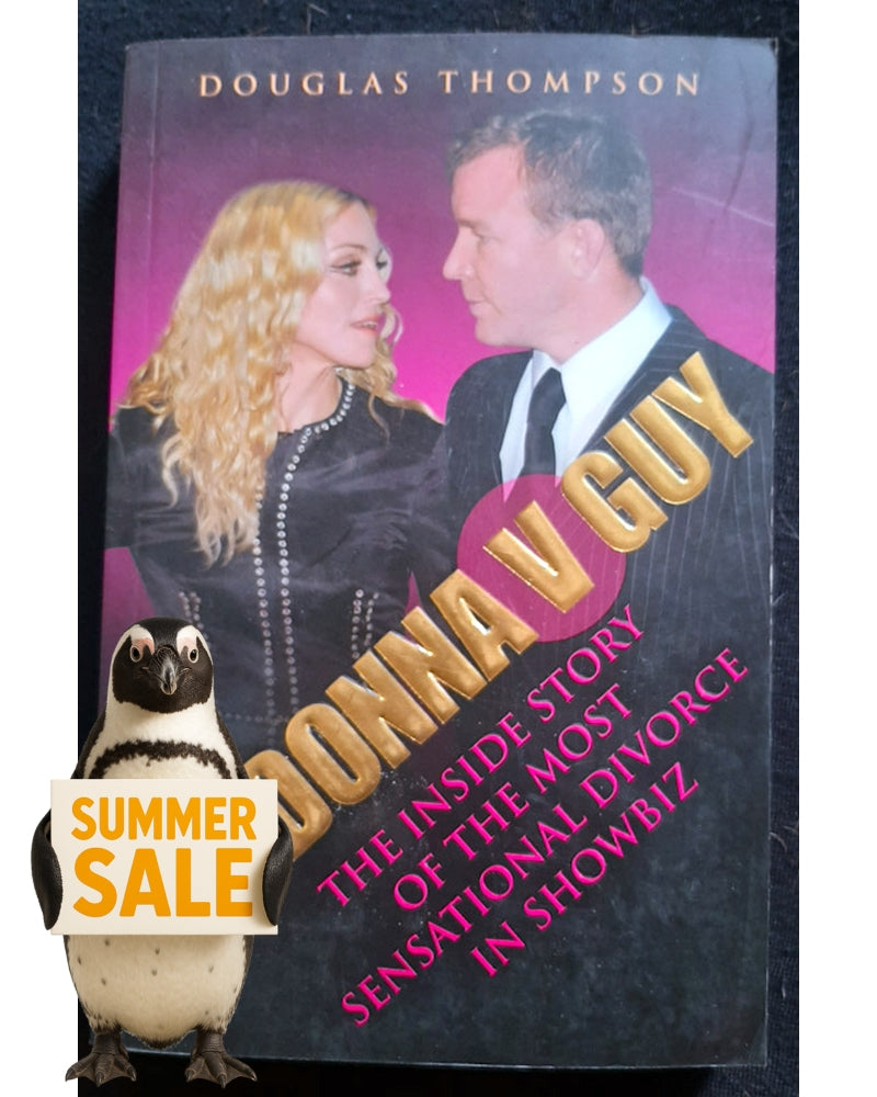 Front Cover Of Madonna v Guy: The Inside Story of the Most Sensational Divorce in Showbiz (Douglas Thompson)