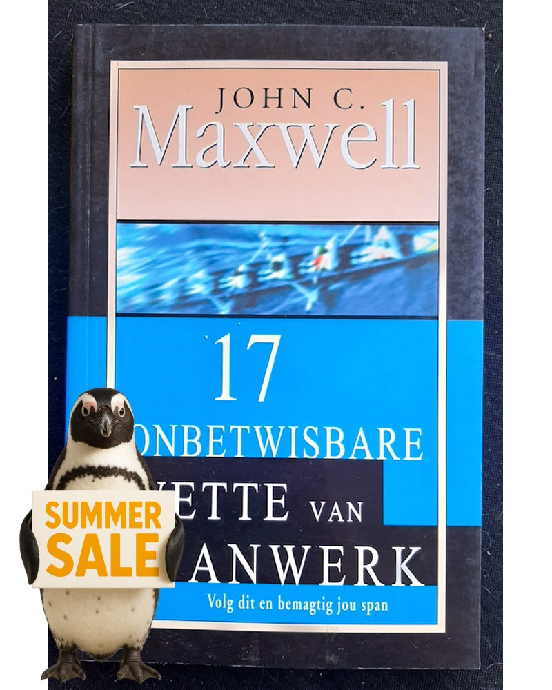 Front Cover Of 17 Onbetwisbare Wette Van Spanwerk (John C. Maxwell)