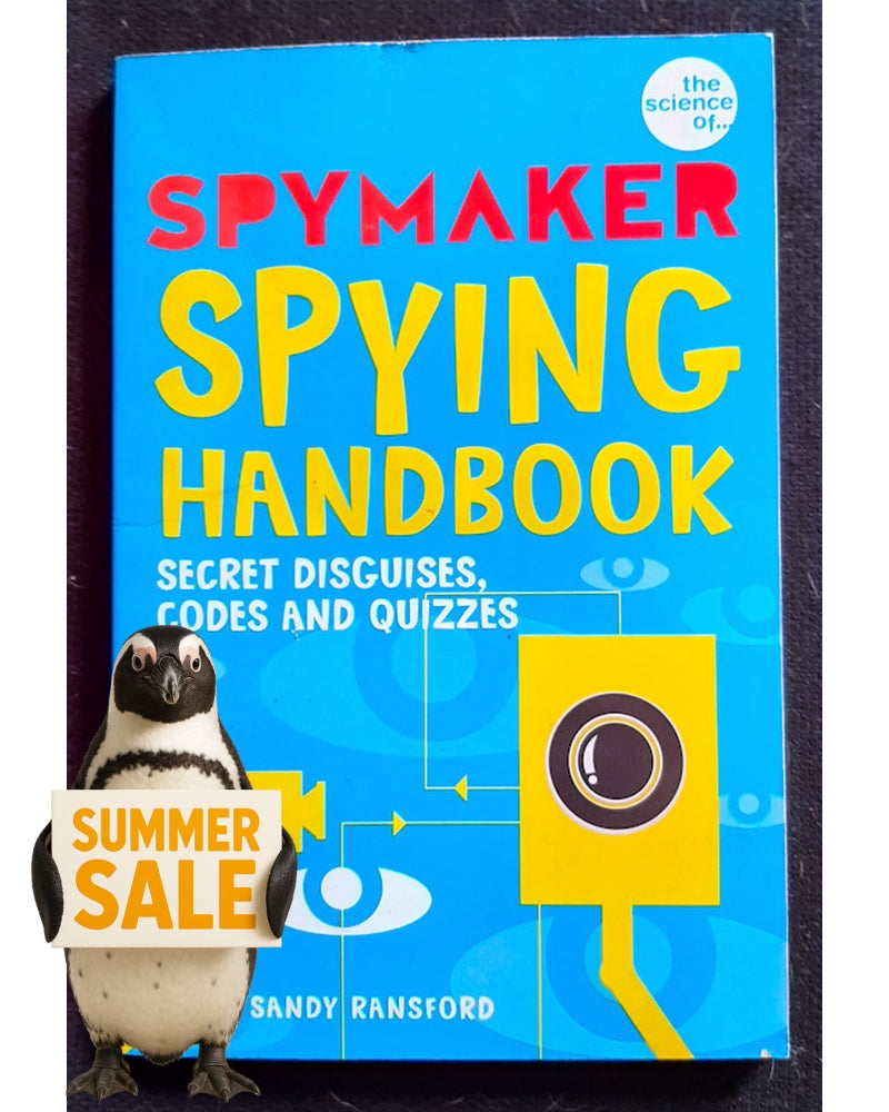 Front Cover Of The Spymaker Spying Handbook (Sandy Ransford)