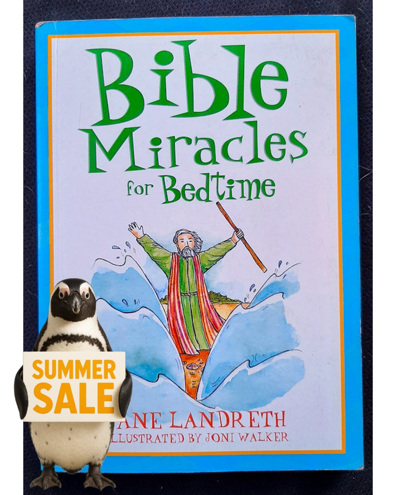 Front Cover Of Bible Miracles for Bedtime (Jane Landreth)
